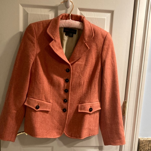 Nina Mclemore Jackets & Blazers - Nina mclemore tweed wool blazer, silk lining